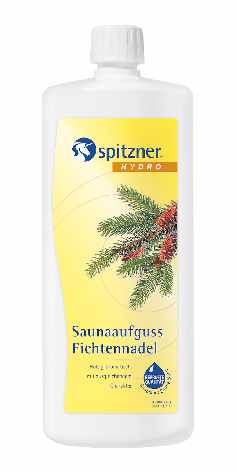 Spitzner Hydro Saunaaufguss Fichtennadel 1 Liter 7802044