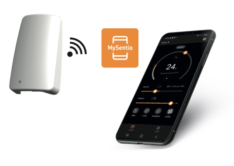 Sentiotec MySentio WiFi Dongle S-WIFI01 für Saunasteuerung home.com4 RS485 und PRO Serie