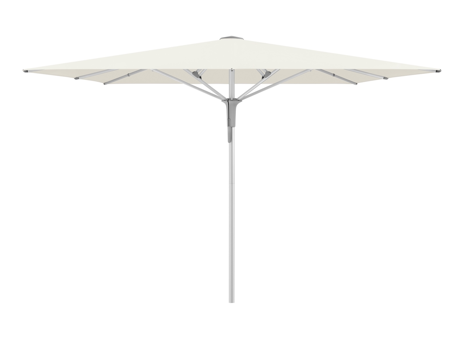 GLATZ Sonnenschirm FORTERO® Pro rechteckig 350 x 250 cm Farbe 158 Off White Mittelmastschirm