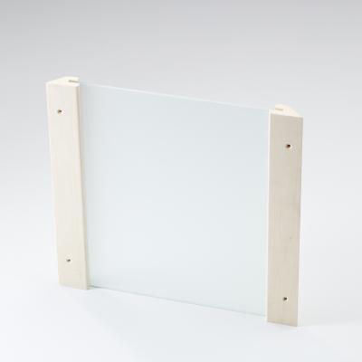 Infraworld Eckblendschirm Design Espe ESG Glas für Sauna Saunazubehör S2280