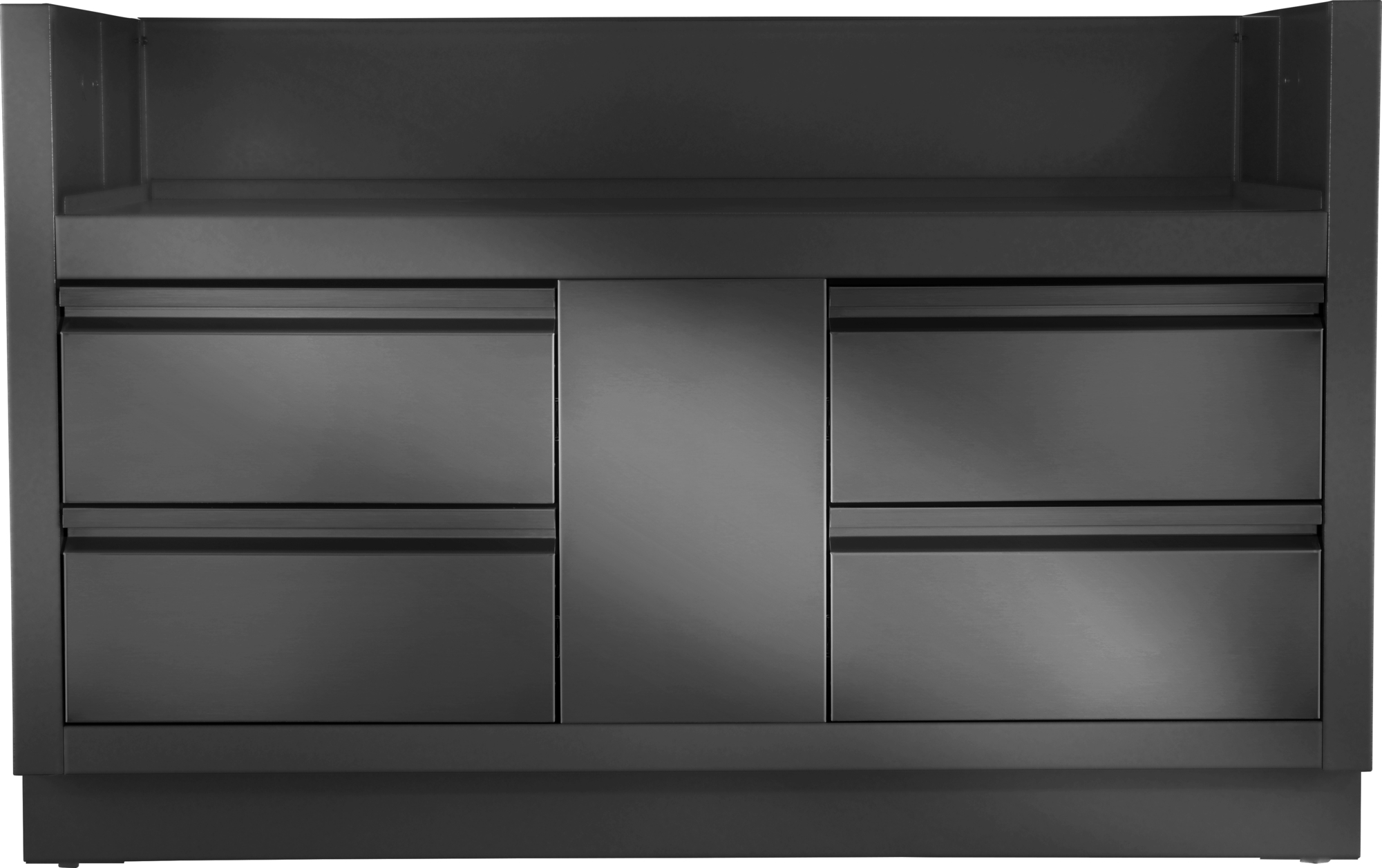 Napoleon Oasis Einbau Grill-Unterschrank für Einbaugrill BIPRO825 Mattschwarz IM-UGC825-MK-1
