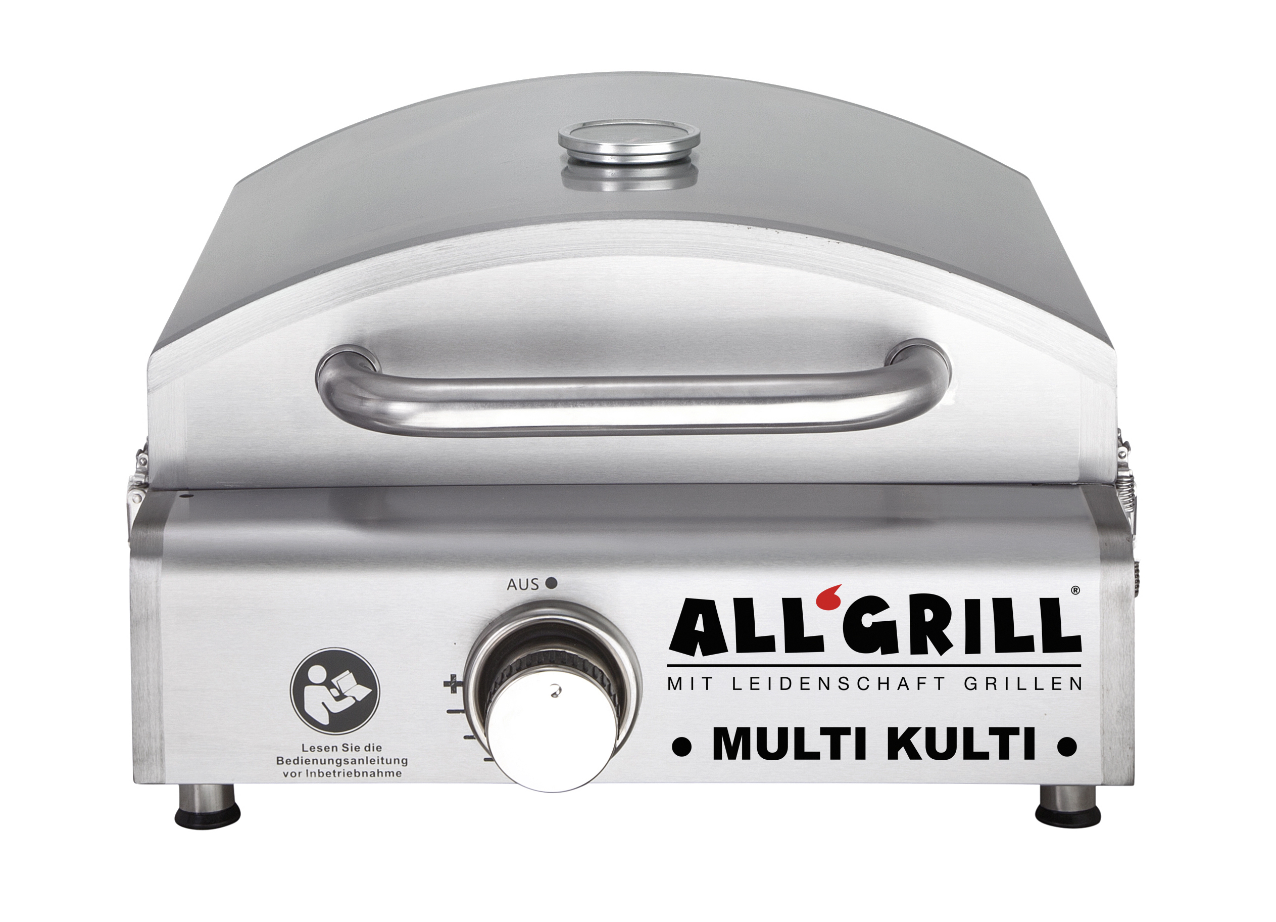 Allgrill MULTI-KULTI Gasgrill mit Steakzone-Keramikbrenner und Zündsicherung