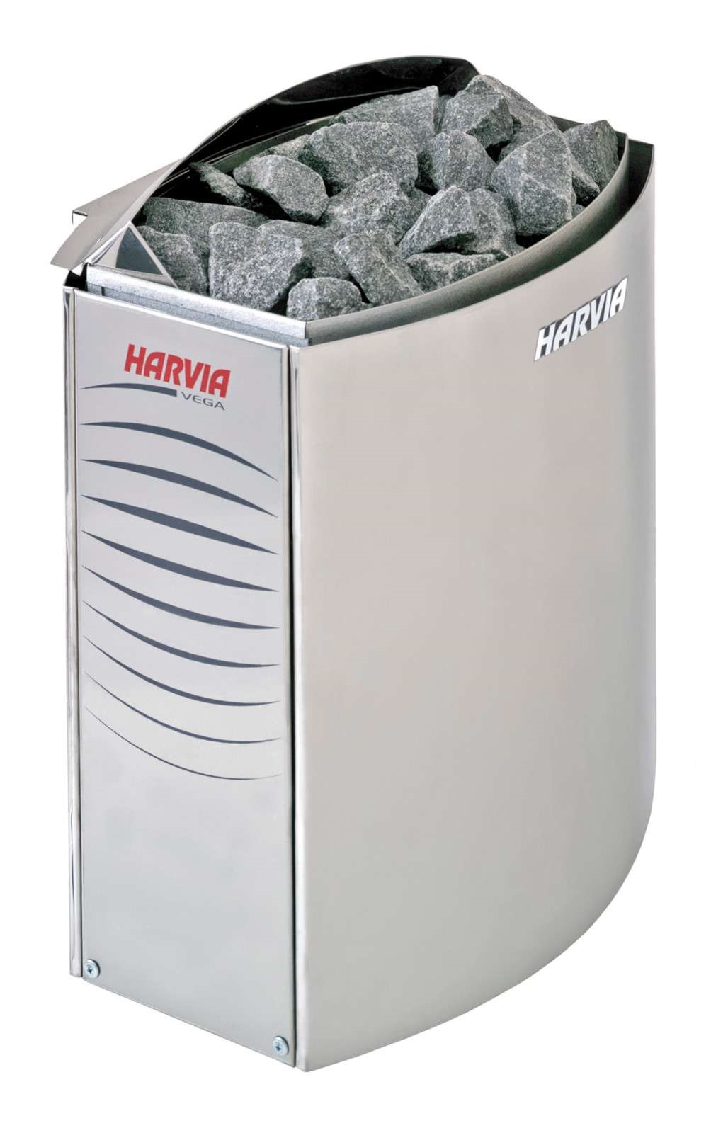 Harvia Vega E Saunaofen 4,5 kW BC45E Elektroofen Saunaheizung Saunaheizgerät Edelstahl