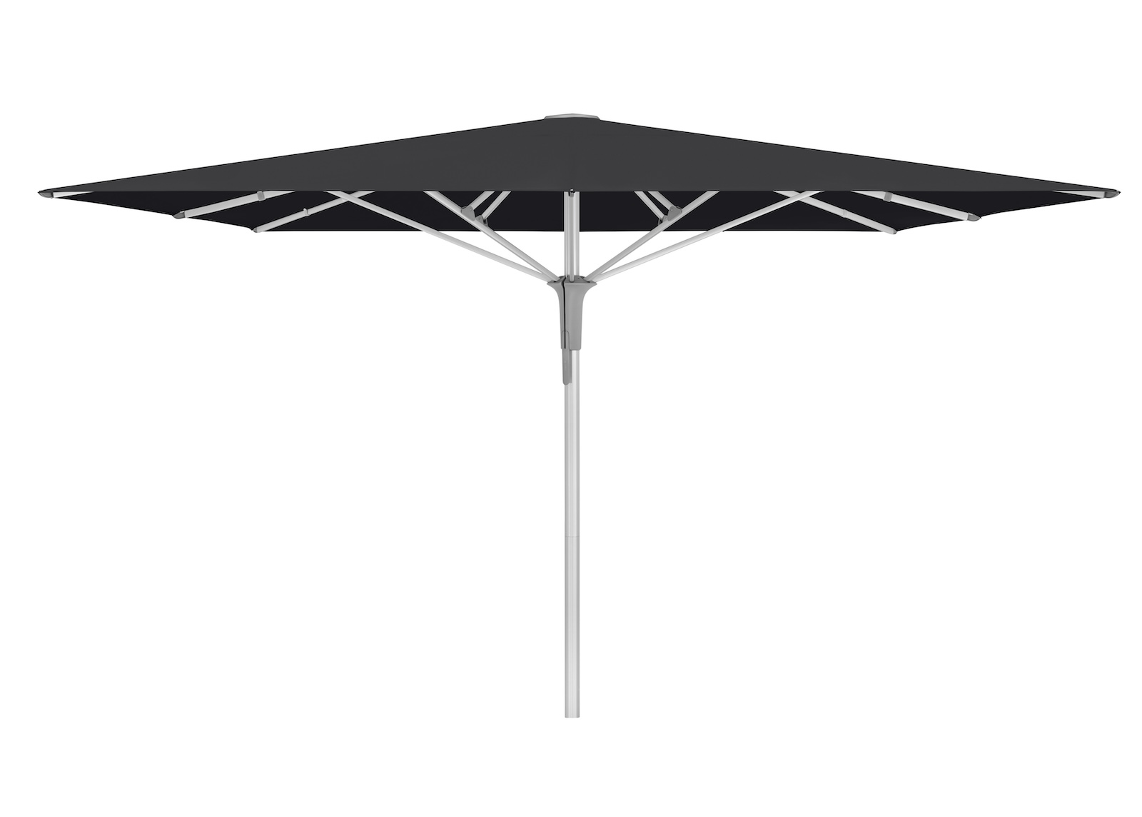 GLATZ Sonnenschirm FORTELLO® Pro quadratisch 350 x 350 cm Mittelmastschirm in 27 Farben