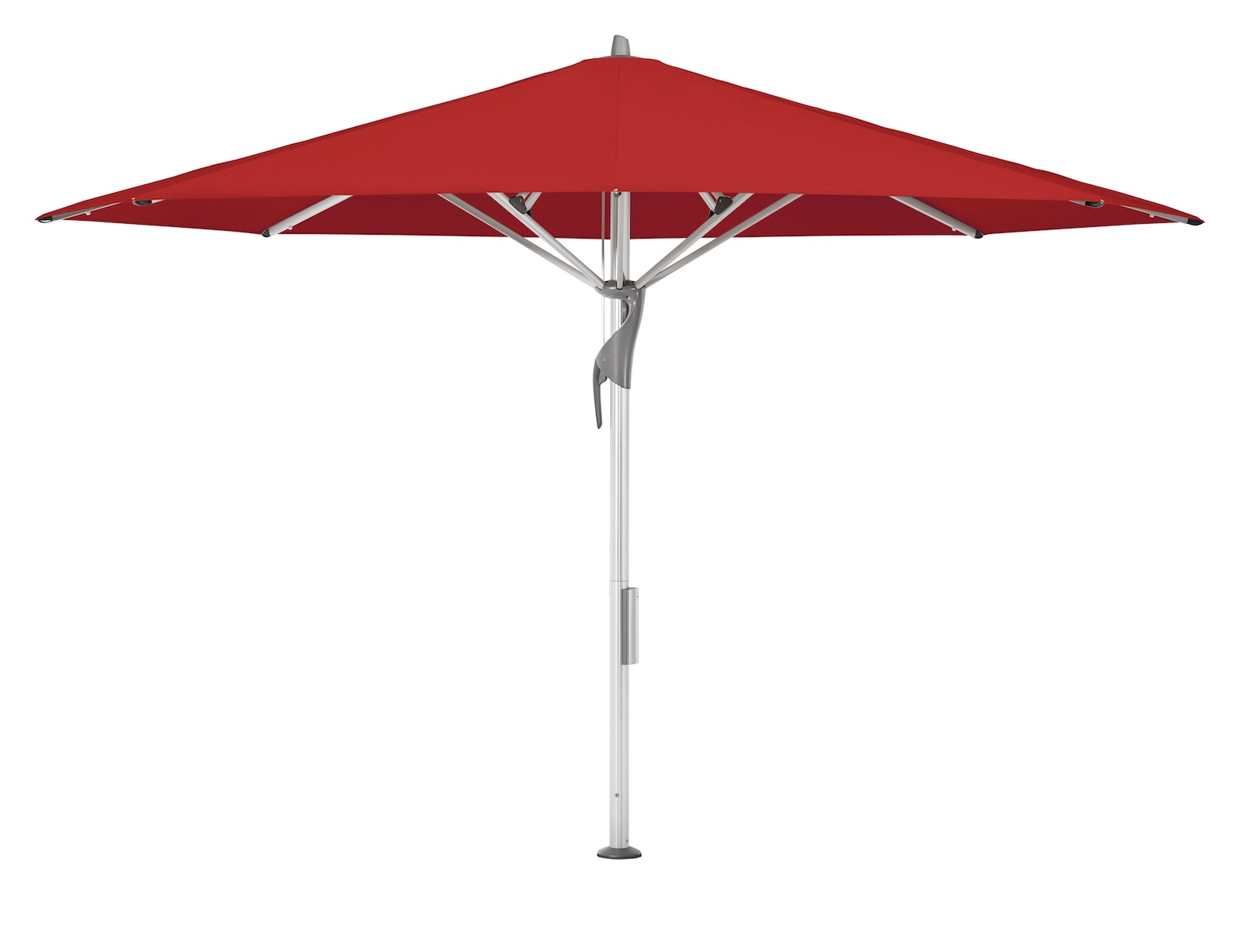 GLATZ Sonnenschirm FORTELLO® rund ø 400 cm Mittelmastschirm inkl. Akku-Pack in 10 Farben