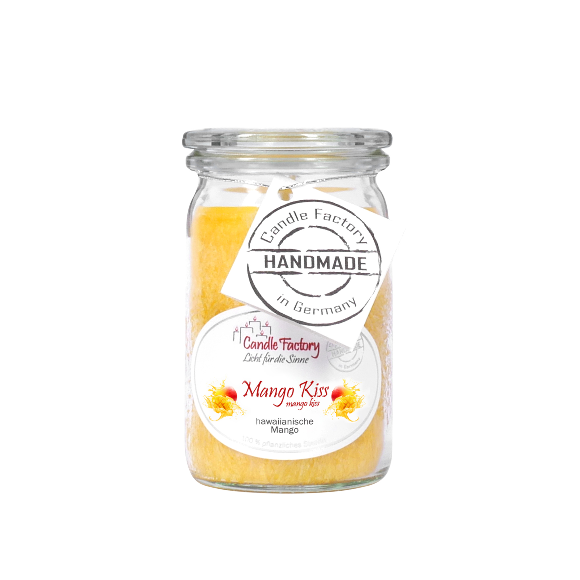 Candle Factory Baby Jumbo Mango Kiss Duftkerze Dekokerze 308134