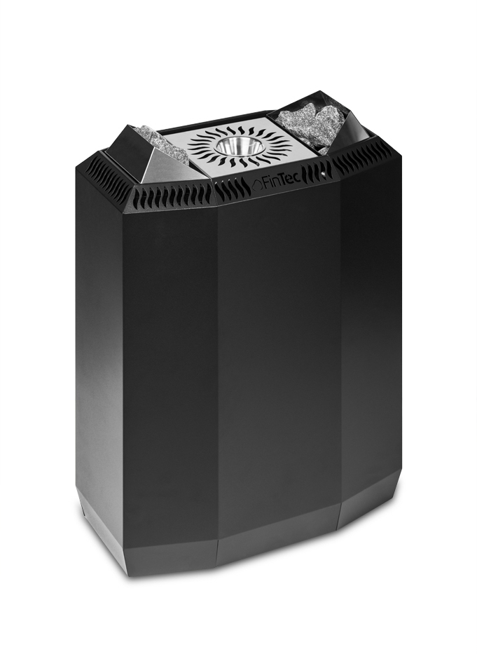 FinTec KAISA 6 kW Premium Bio-Saunaofen Combi Saunaofen mit Verdampfer Pulverbeschichtet