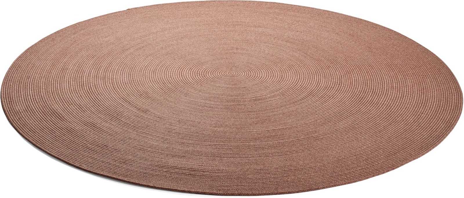 Stern Outdoorteppich Ø270 cm Kordel Teppich für Garten rund in mehreren Farben