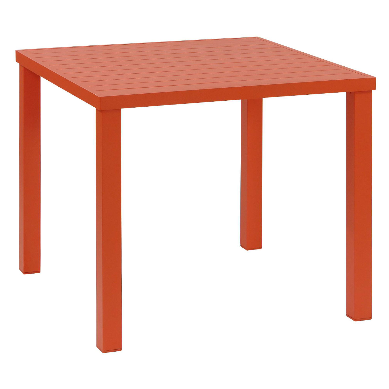 Inko Gartentisch Ronda Alu 90x90x74,5 cm Terrassentisch 3 Farben zur Auswahl