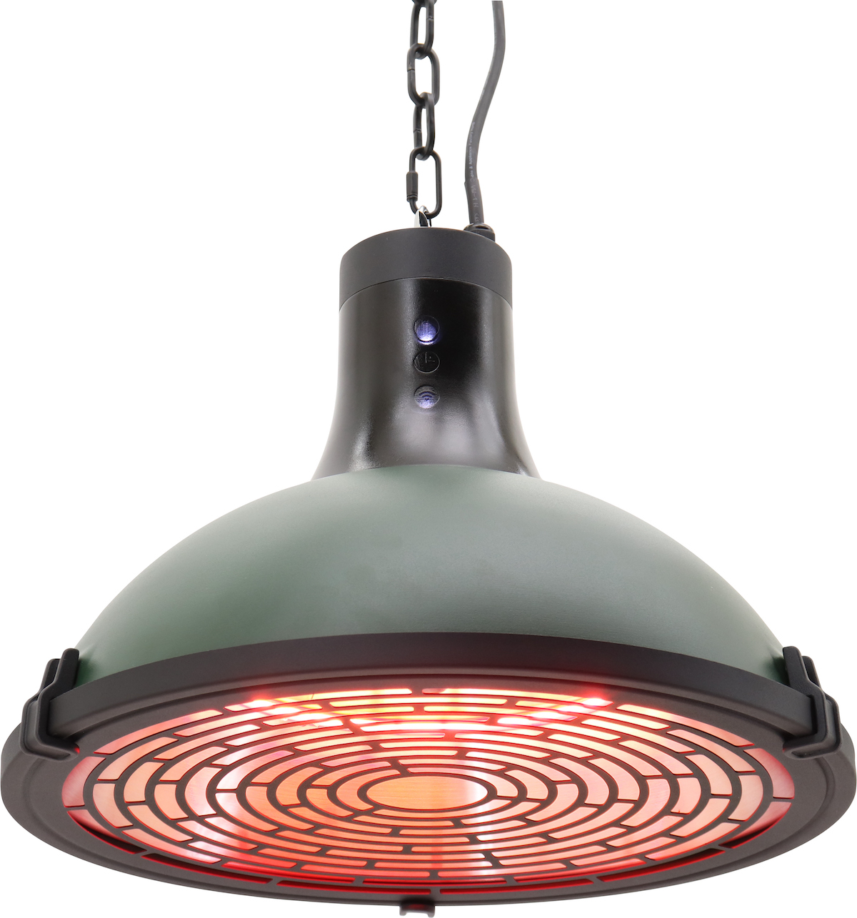 SUNRED® Hänge-Infrarot-Heizstrahler Indus Ultra Hanging Jade Green 2100 Watt