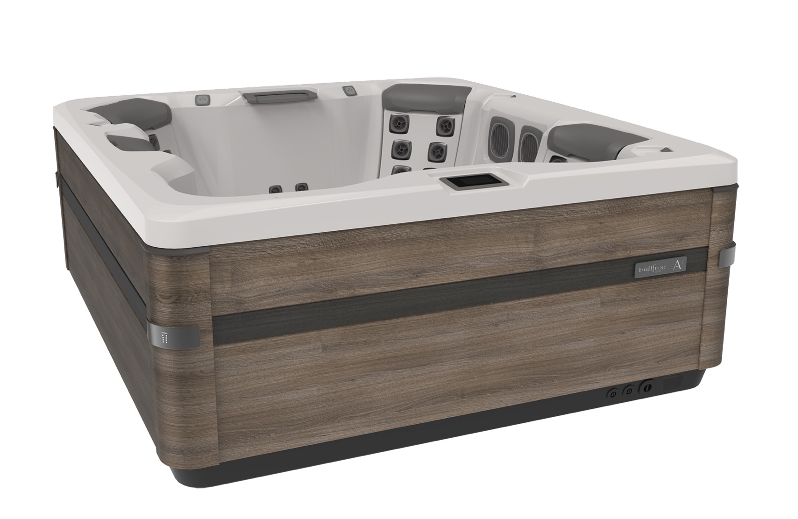 Bullfrog Spas A6L Select Whirlpool für 5 Personen 203x224x86cm Ebony / Timber