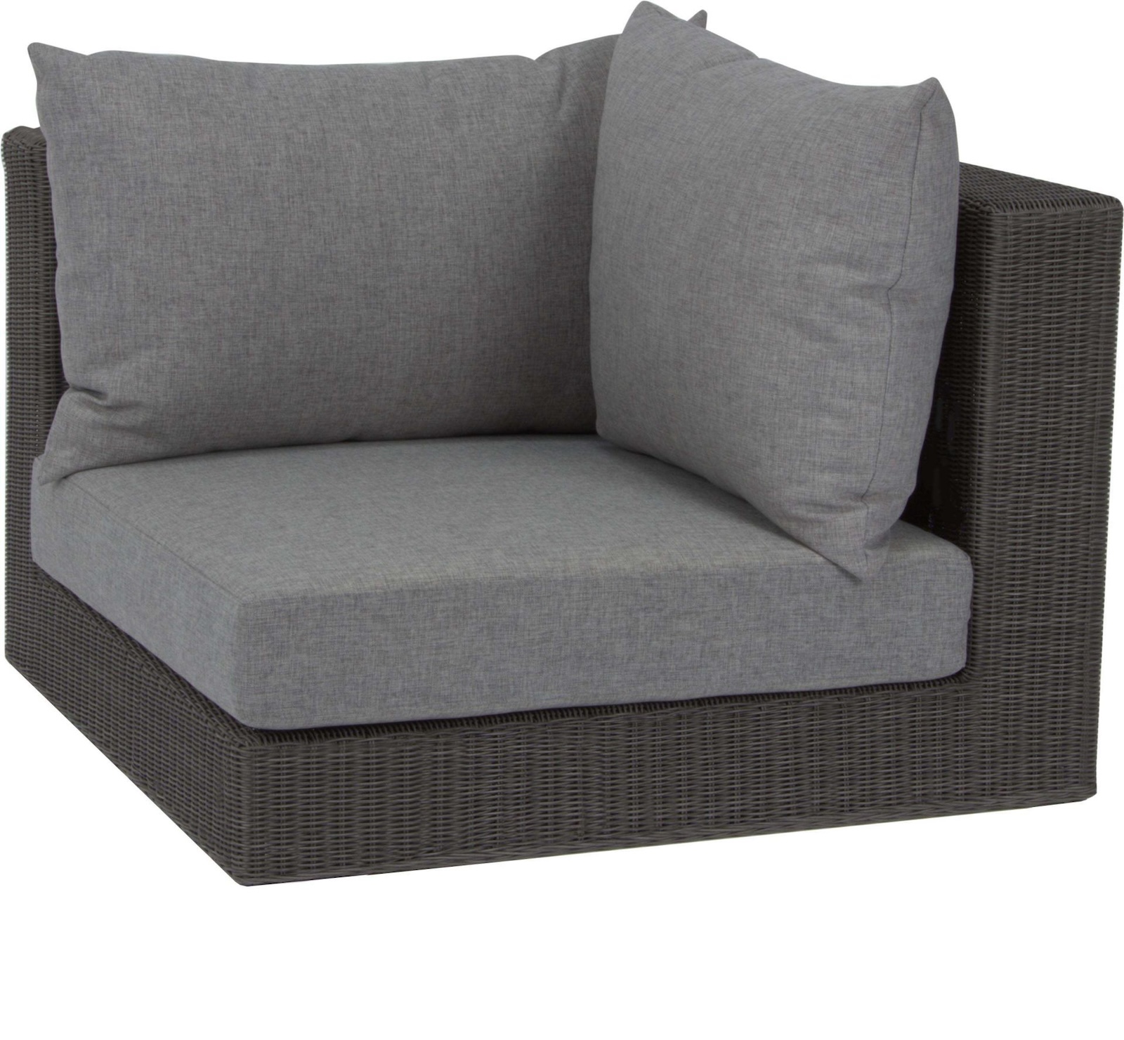 Stern Korpus Lounge-Eckelement Lounge-Stuhl Gartensessel basaltgrau/seidengrau