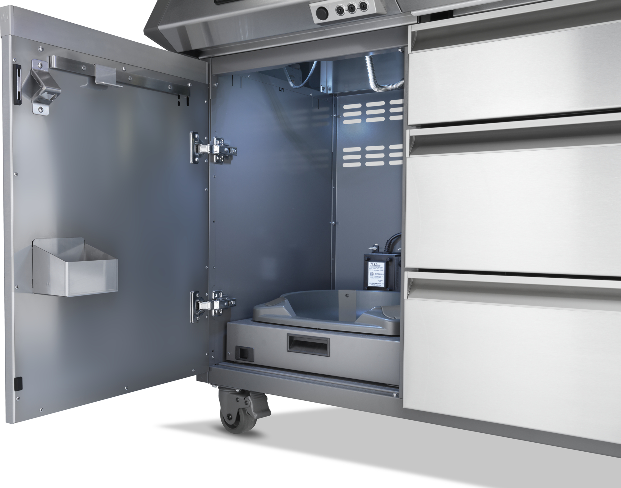 Napoleon Prestige PRO 665 Connected Edelstahl Gasgrill inkl. Drehspieß-Set PRO665VXRSIBPSS-DE