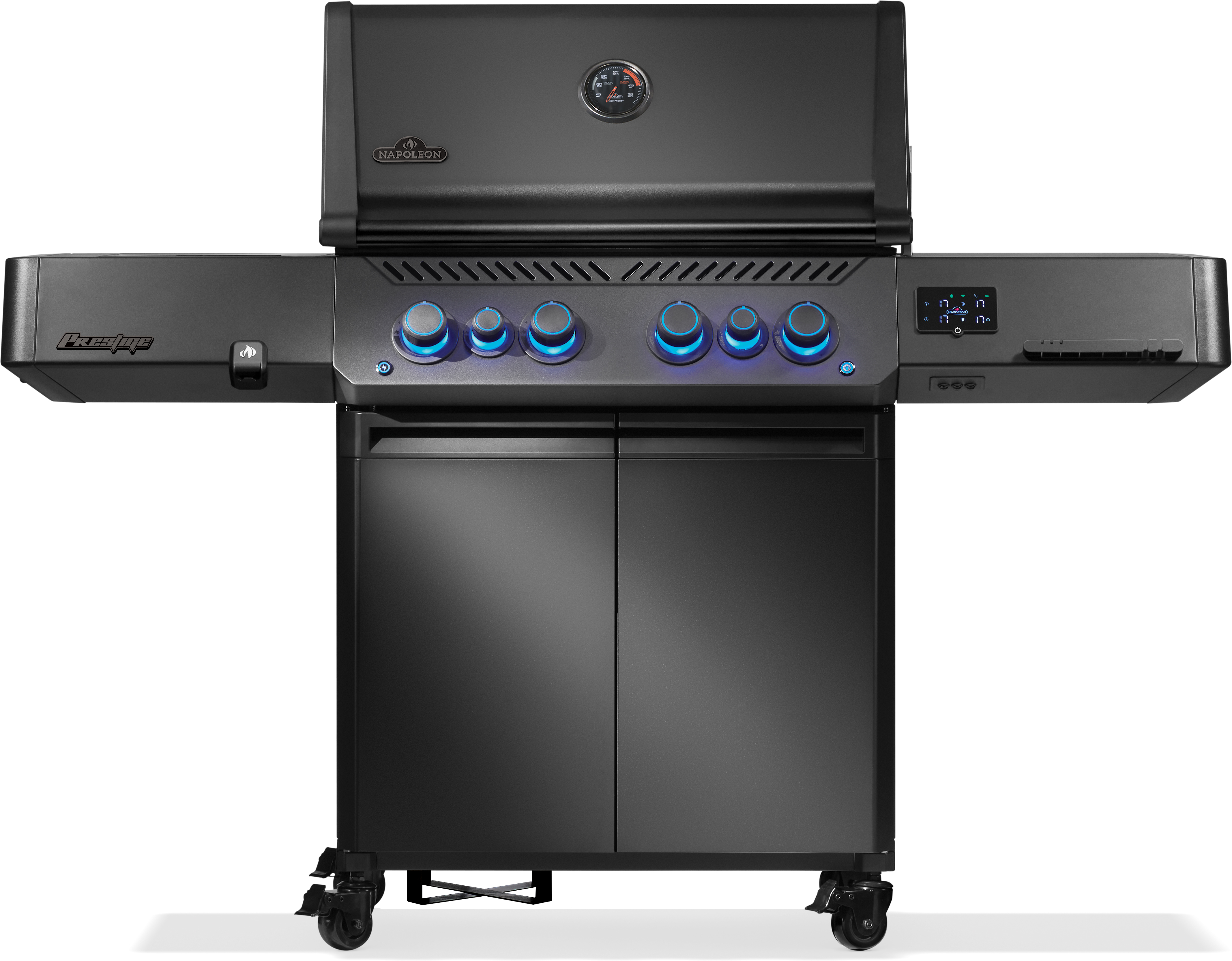 Napoleon Phantom Prestige 500 Connected Gasgrill mit SIZZLE ZONE & Heckbrenner P500VXRSIBPK-DE-PHM