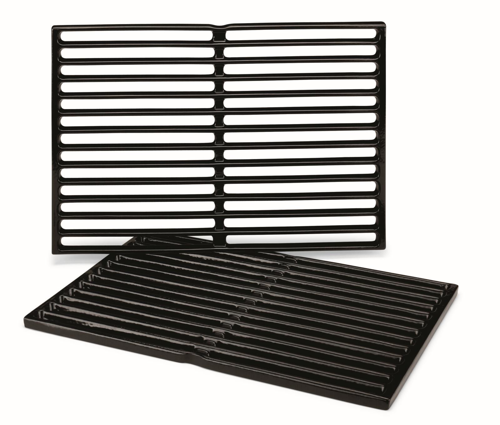 Weber Grillrost Set für Spirit 300 Serie aus Gusseisen emailliert 2-teilig