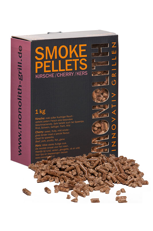 Monolith Smoke Pellets Grillpellets Räucherpellets Kirsche (Cherry) 1 kg 201101