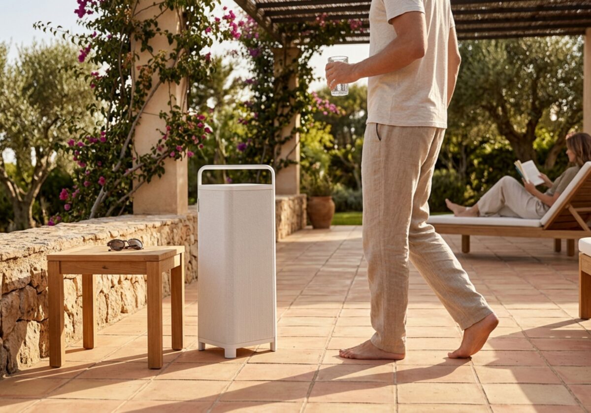 sonoro Vibes XL Tragbarer Outdoor Bluetooth Lautsprecher mit HiFi-Klang Weiß
