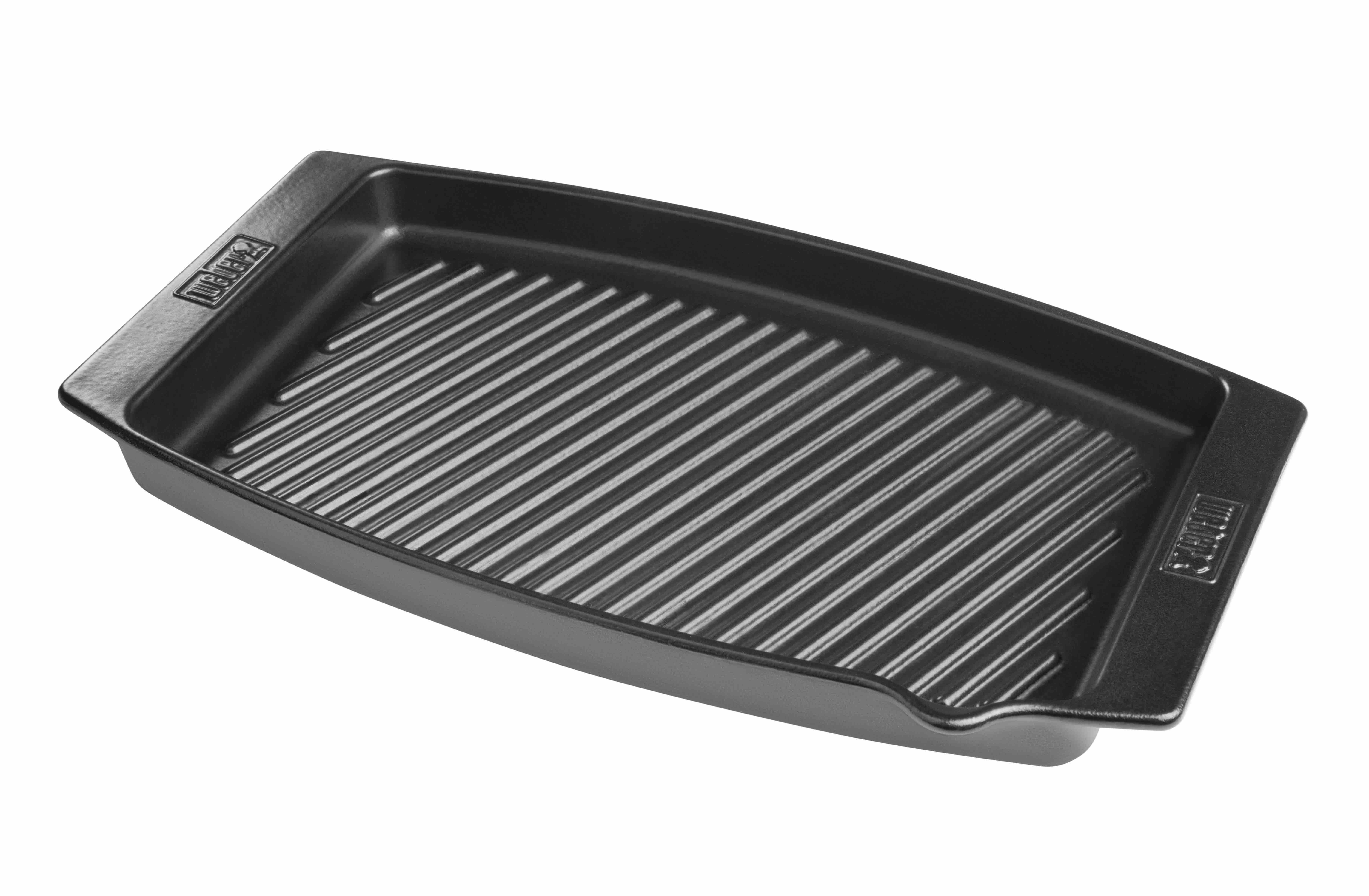 Weber BBQ Keramik-Grillpfanne 47 x 28 cm Fischgrillplatte