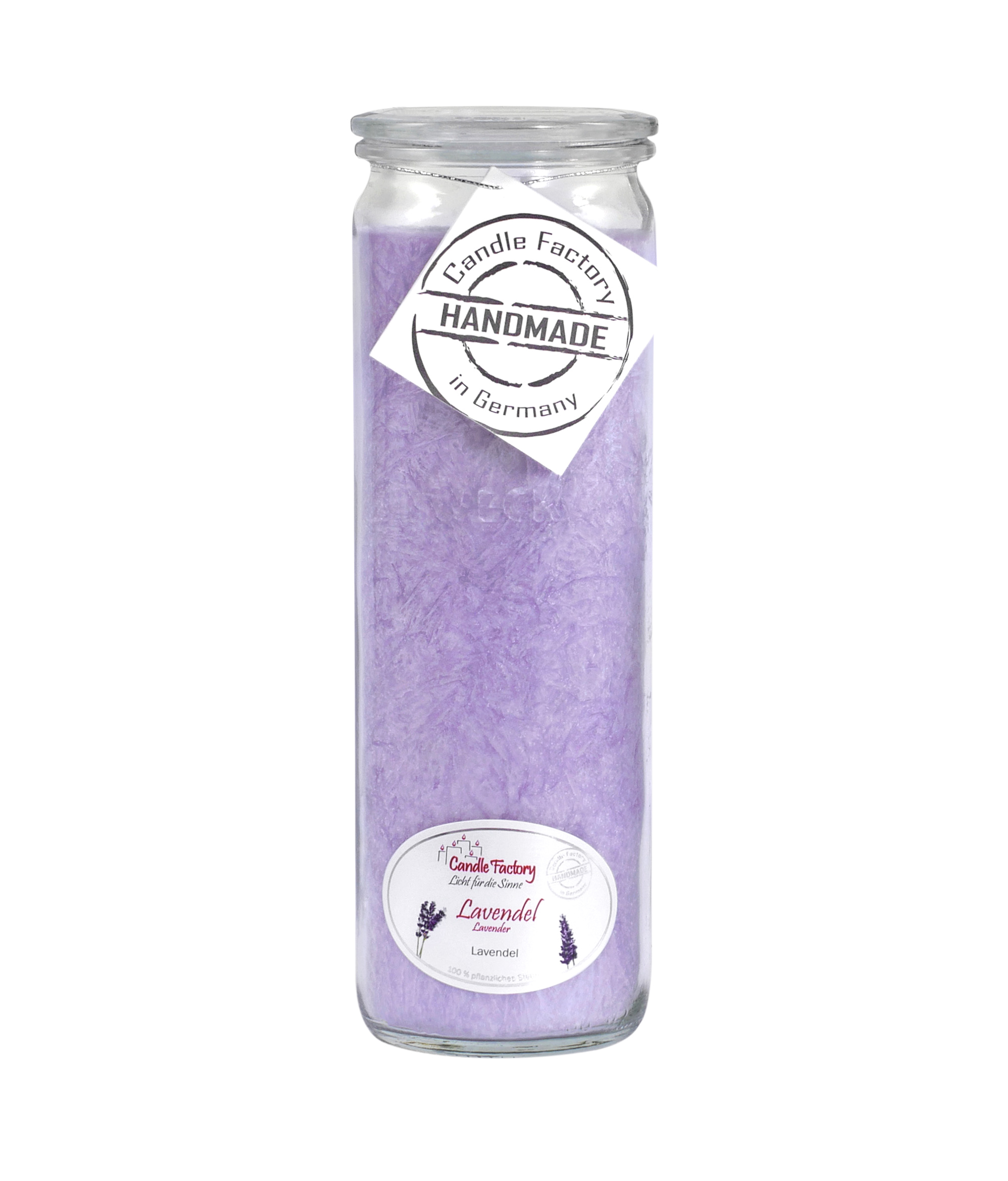 Candle Factory Big Jumbo Lavendel Duftkerze Dekokerze 306-042