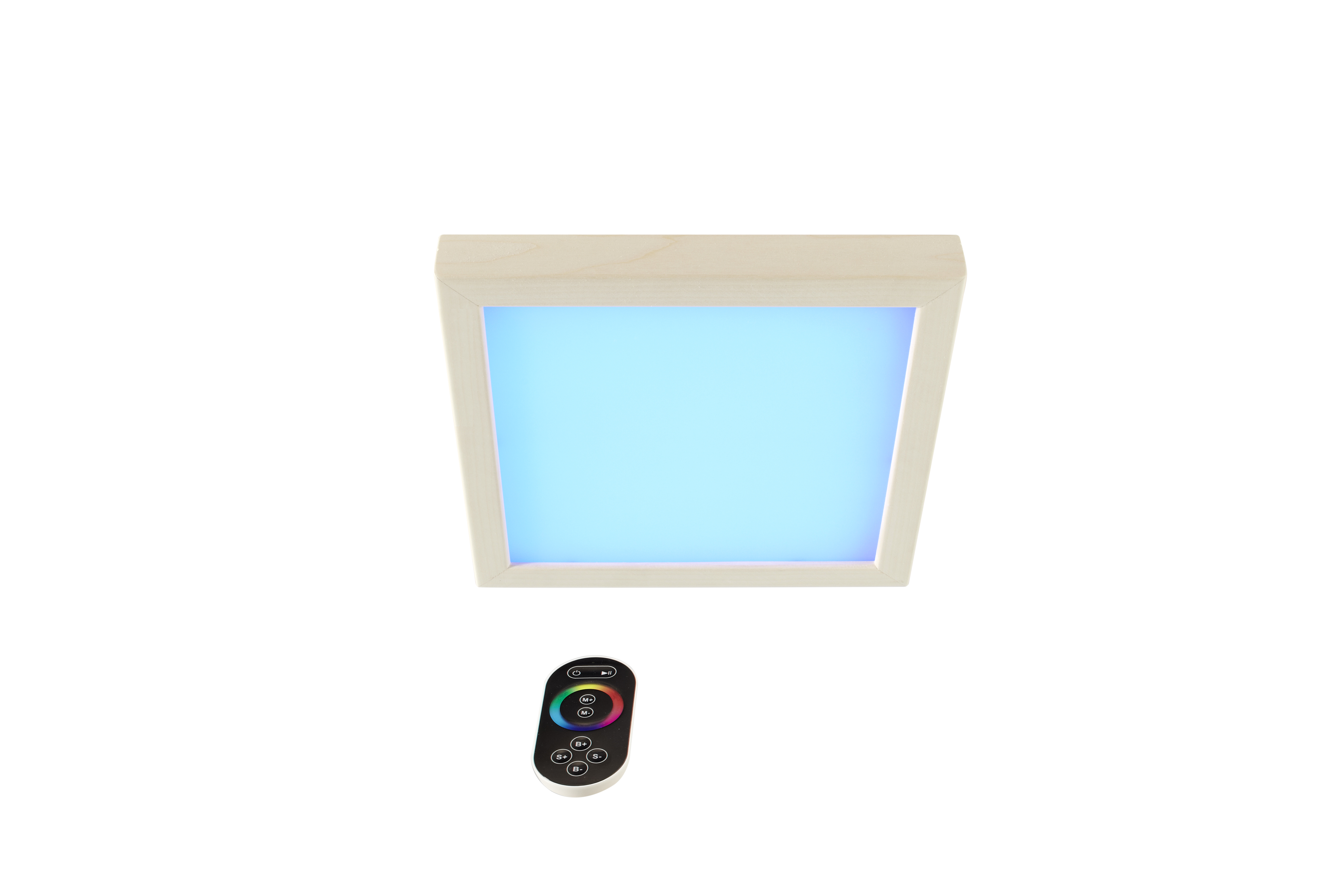 Infraworld LED Farblicht Sion 2B Erle versenkbar - EEK: G - S2292B dimmbar Saunaleuchte