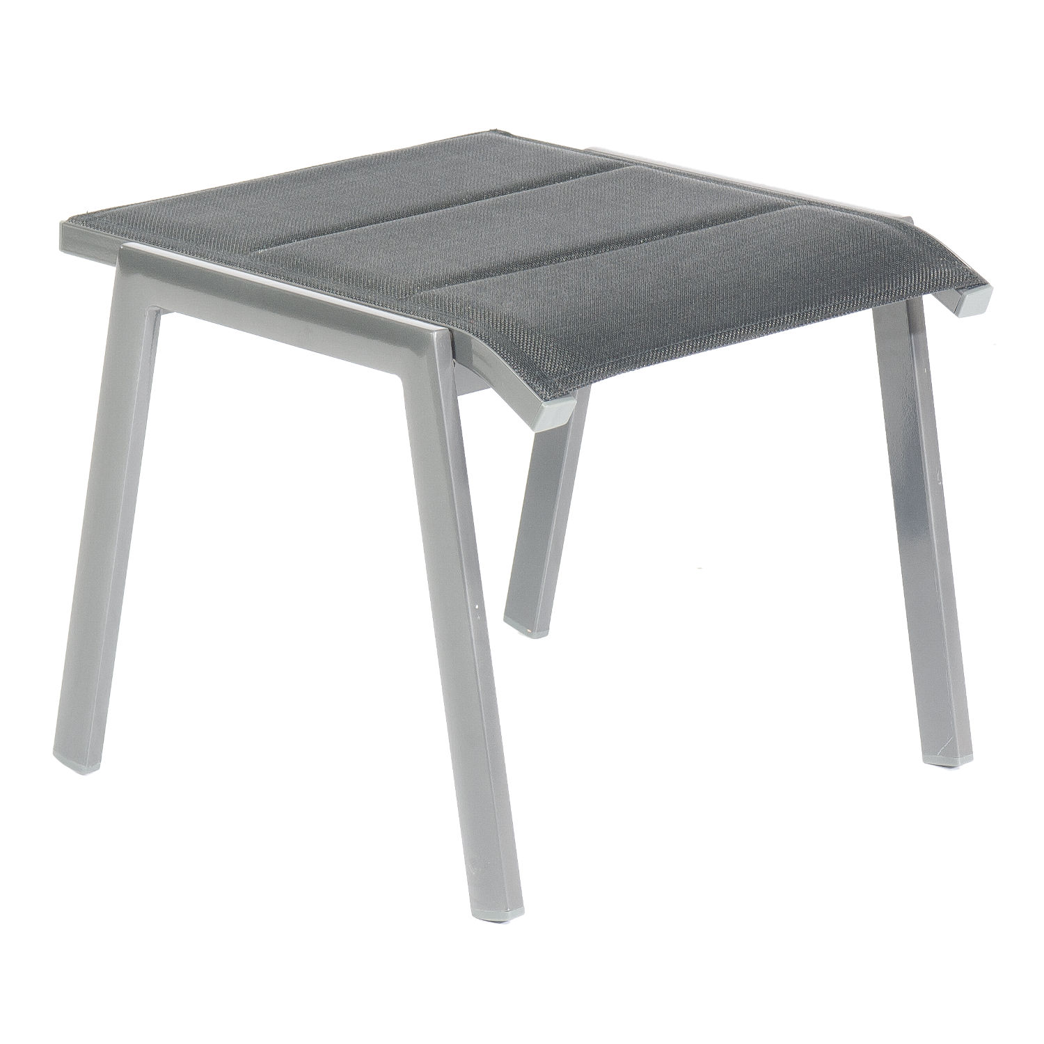 Sonnenpartner Klappsessel Sierra mit Fußhocker Aluminium mit Textilen anthrazit Klapp-Sessel Klappstuhl