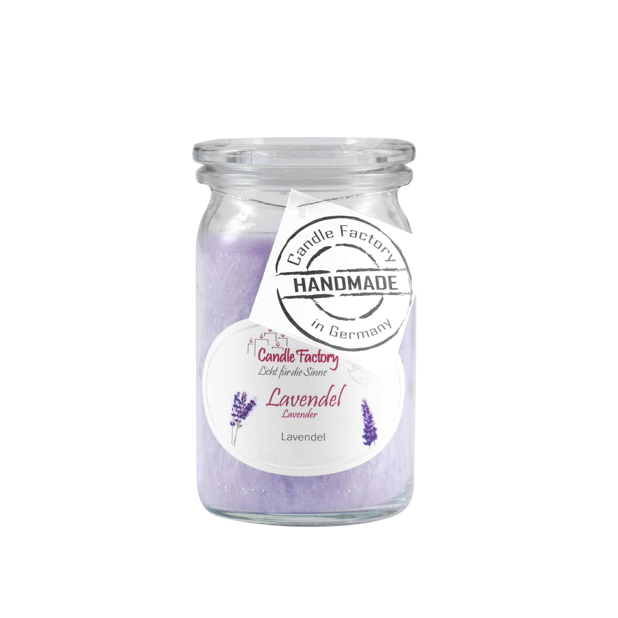 Candle Factory Baby Jumbo Lavendel Duftkerze Dekokerze 308042