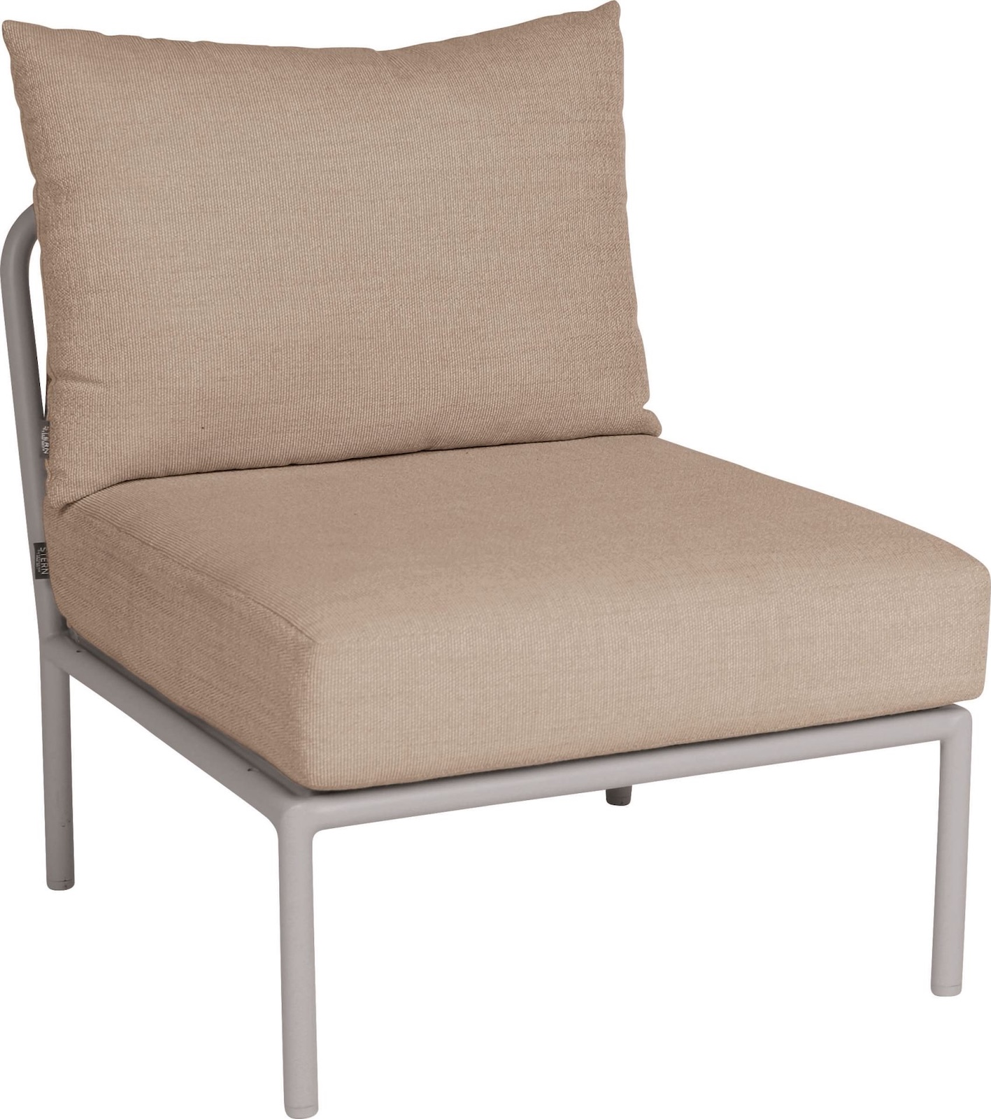 Stern Romy Lounge- Mittelelement Lounge-Bank Lounge-Sofa Gartensofa greige/muskat