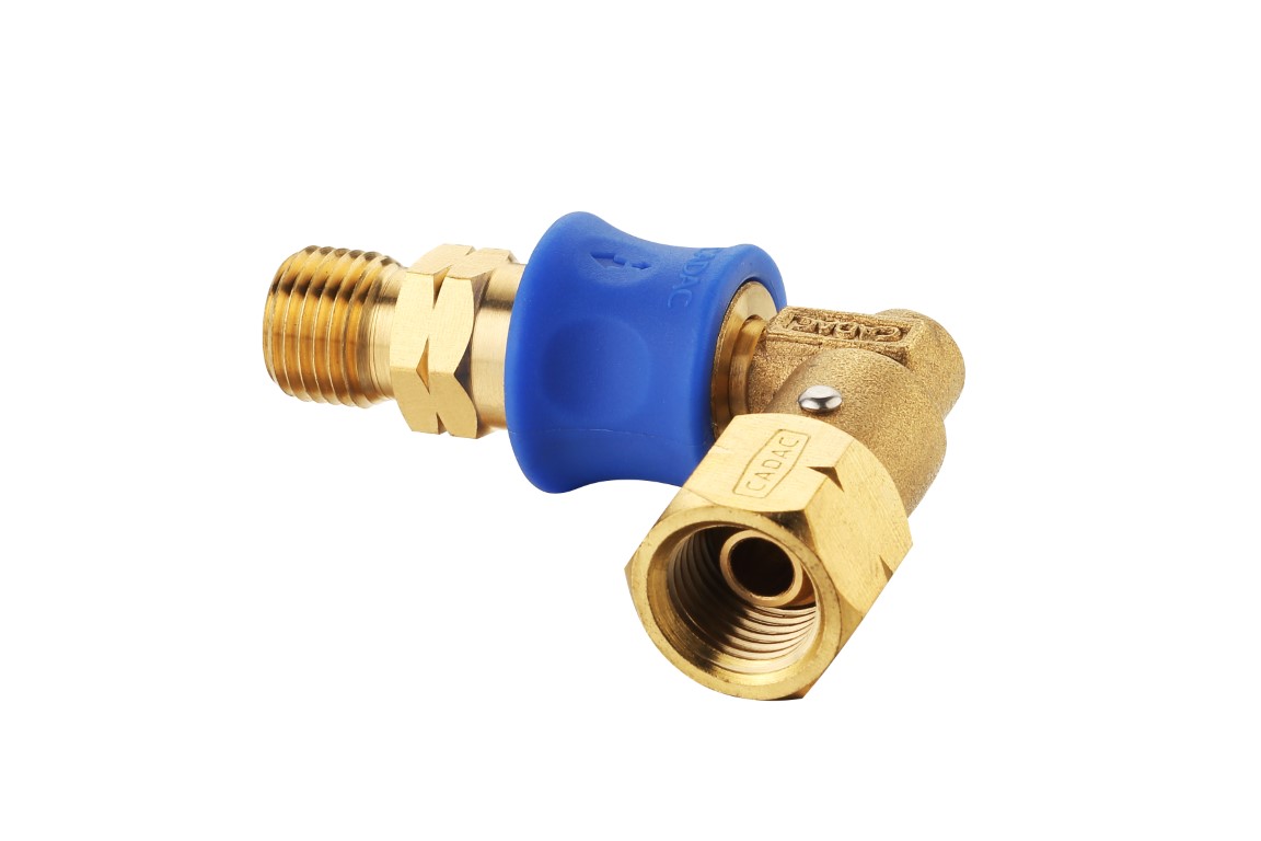 Cadac Quick Release Coupling Kupplungsstück mit rotierendem 90°-Anschluss 338-2-DE