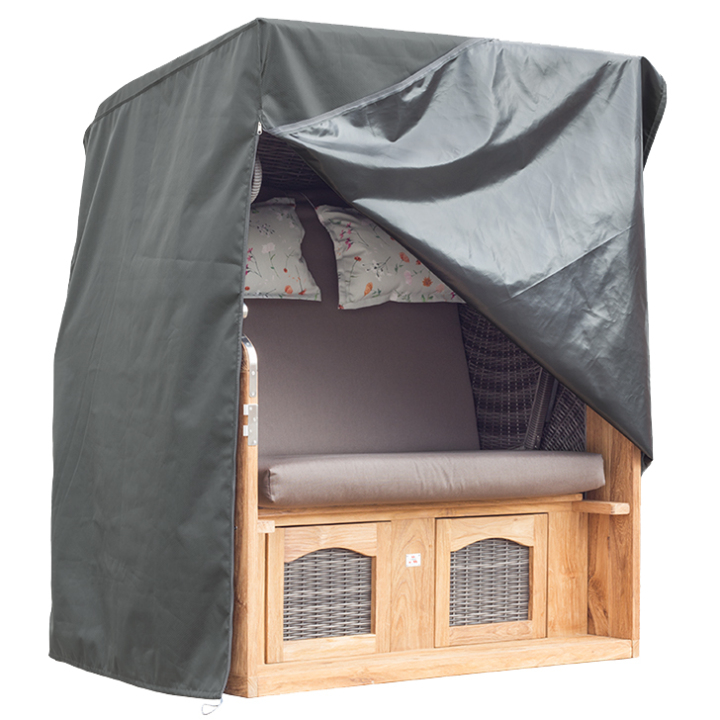 deVries Premium Schutzhaube "Albatros/Seemöwe" Schutzhülle für Strandkörbe