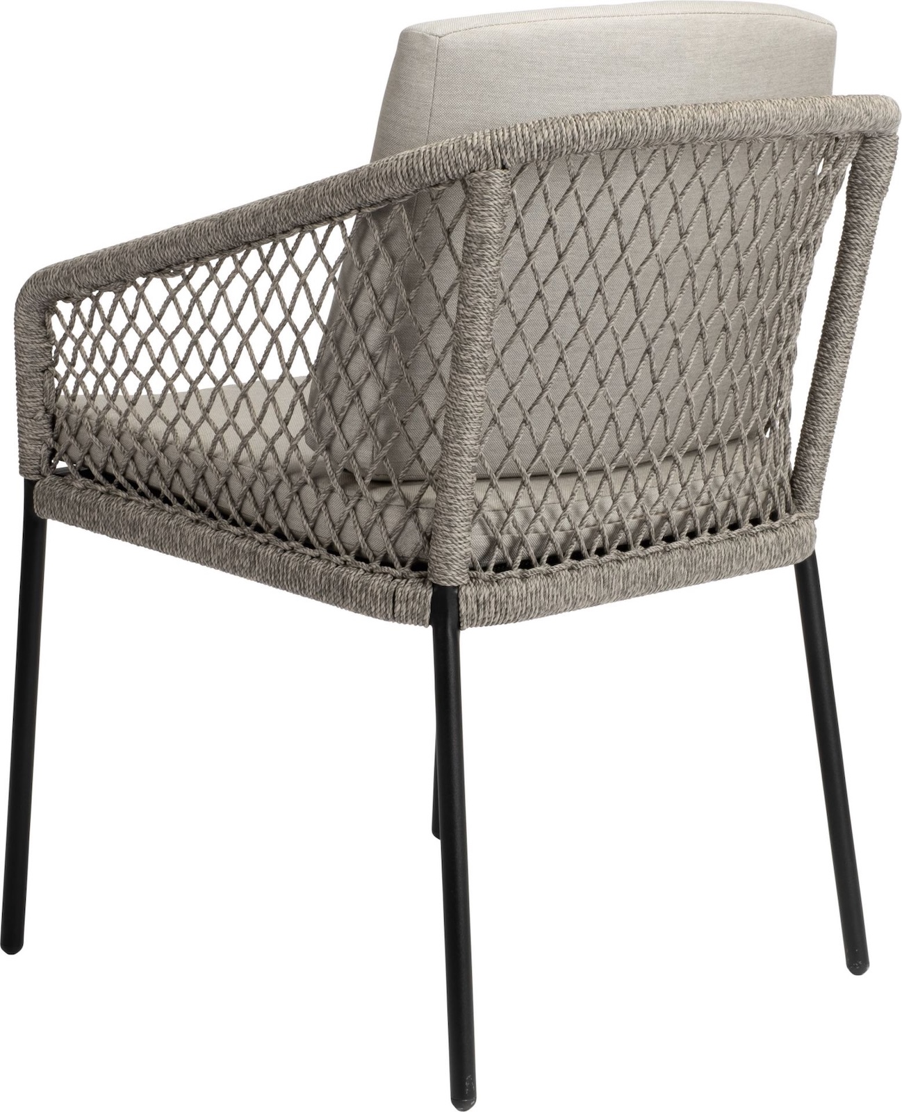 Stern Odea Lounge-Sessel Lounge-Stuhl Gartensessel Gartenstuhl cream/schwarz