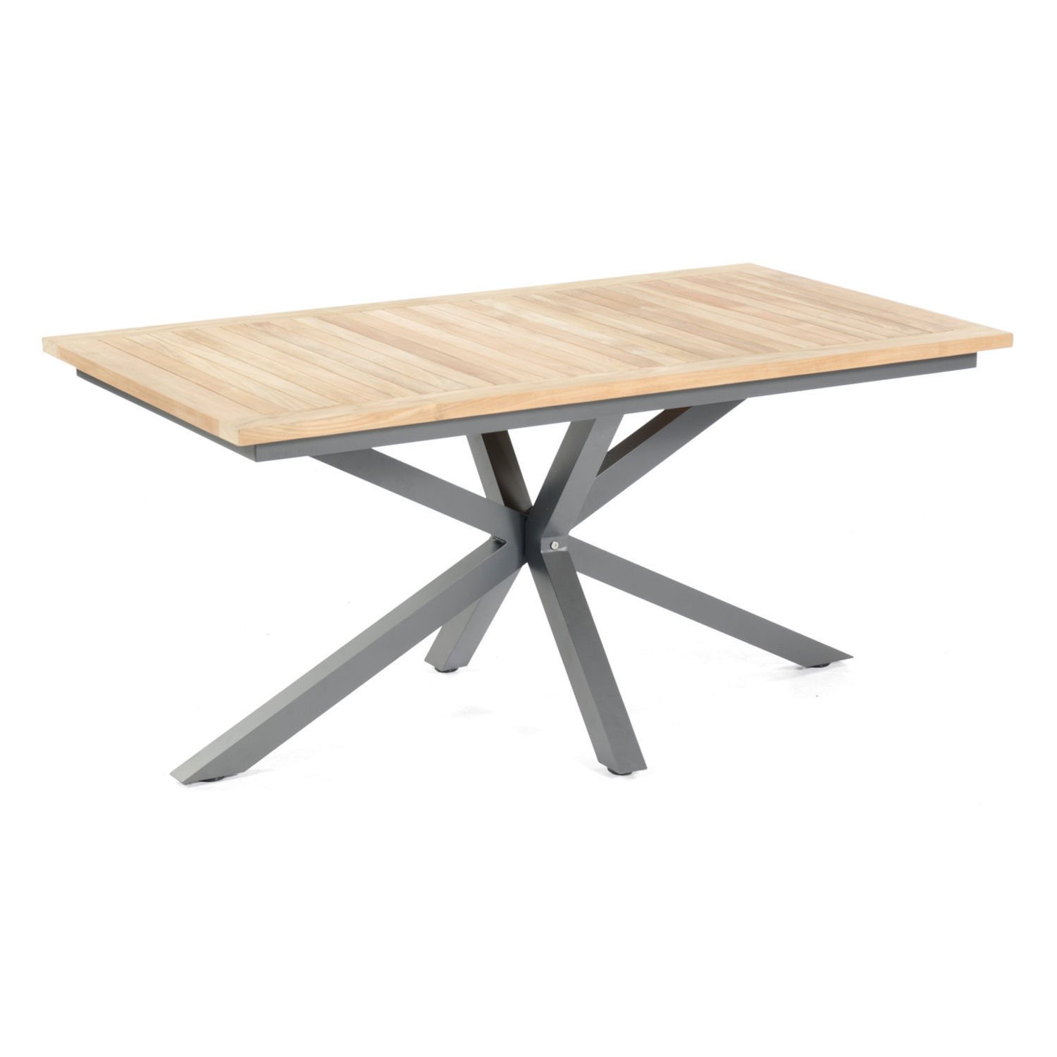 Sonnenpartner Gartentisch Base-Spectra diagonal 160x90 cm Aluminium anthrazit