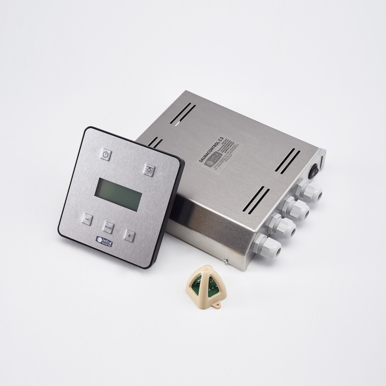 Infraworld Saunasteuerung Saunacontrol C0 für Verdampfer u. Saunaofen B6702