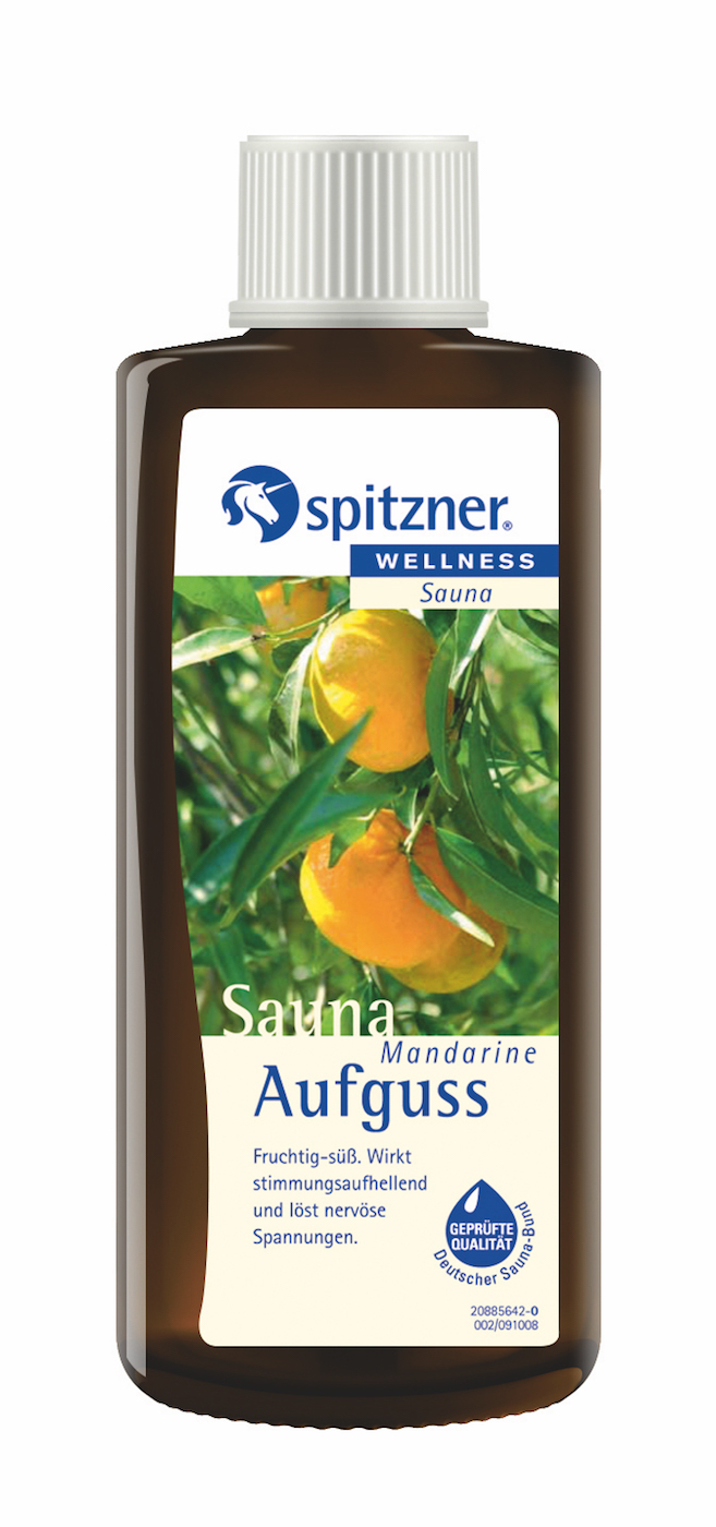 Spitzner Saunaaufguss Mandarine 190 ml 8850020