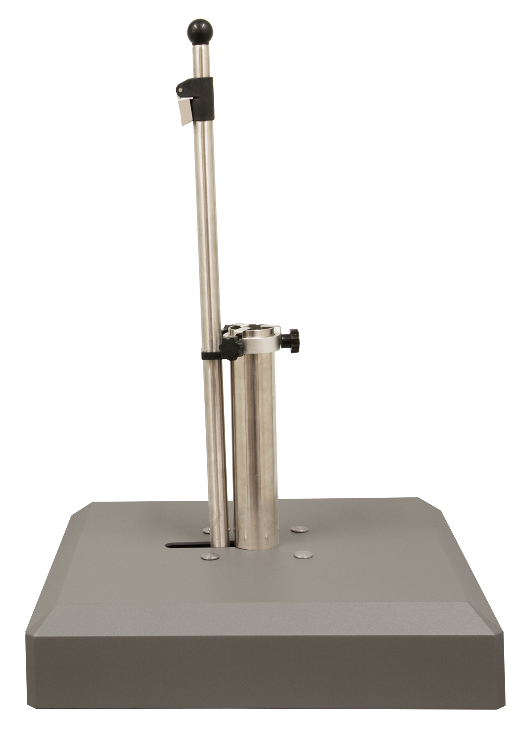 Liro Schirmständer Alu-Vario 65 S mit flexibler Klemmung 55 x 55 cm graphit V2S-65-03
