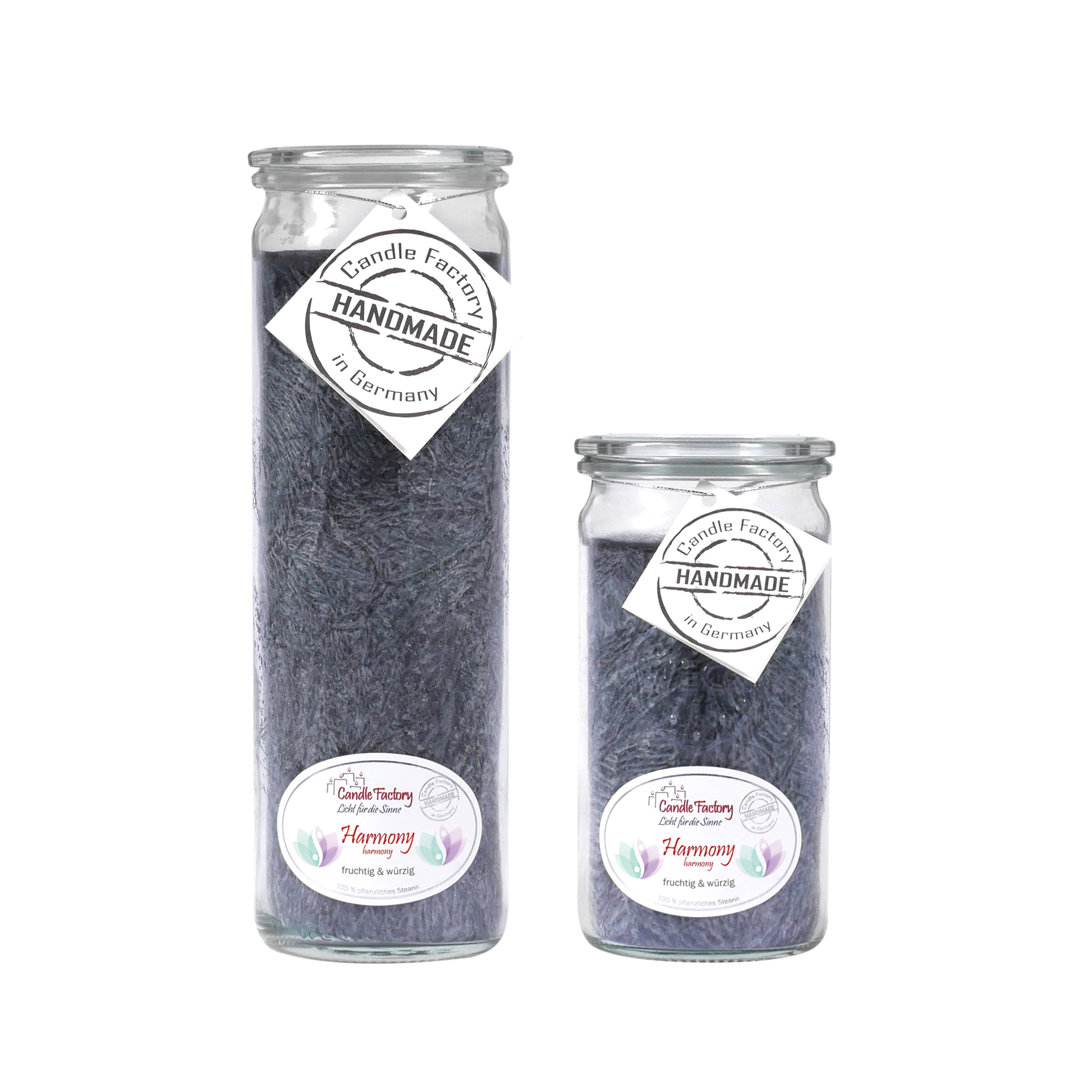 Candle Factory Kerzen-Set Harmony Big + Mini Jumbo Duftkerze Dekokerze