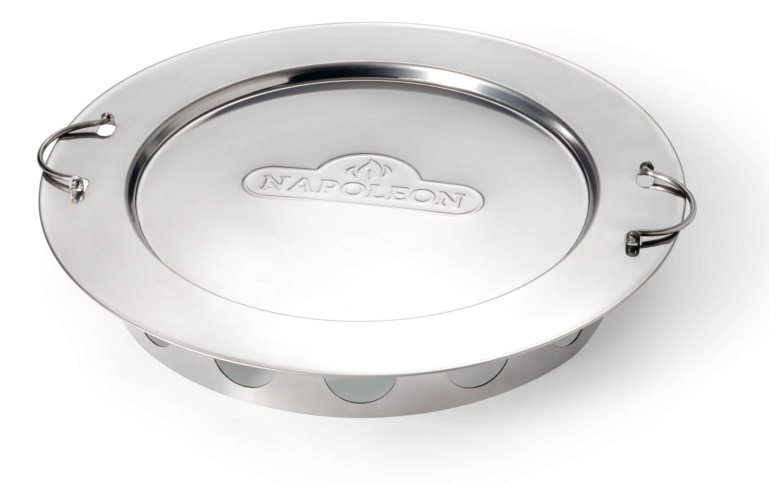 Napoleon Holzkohlering & Diffusor-Platte Räucheraufsatz für Holzkohlegrill 67745