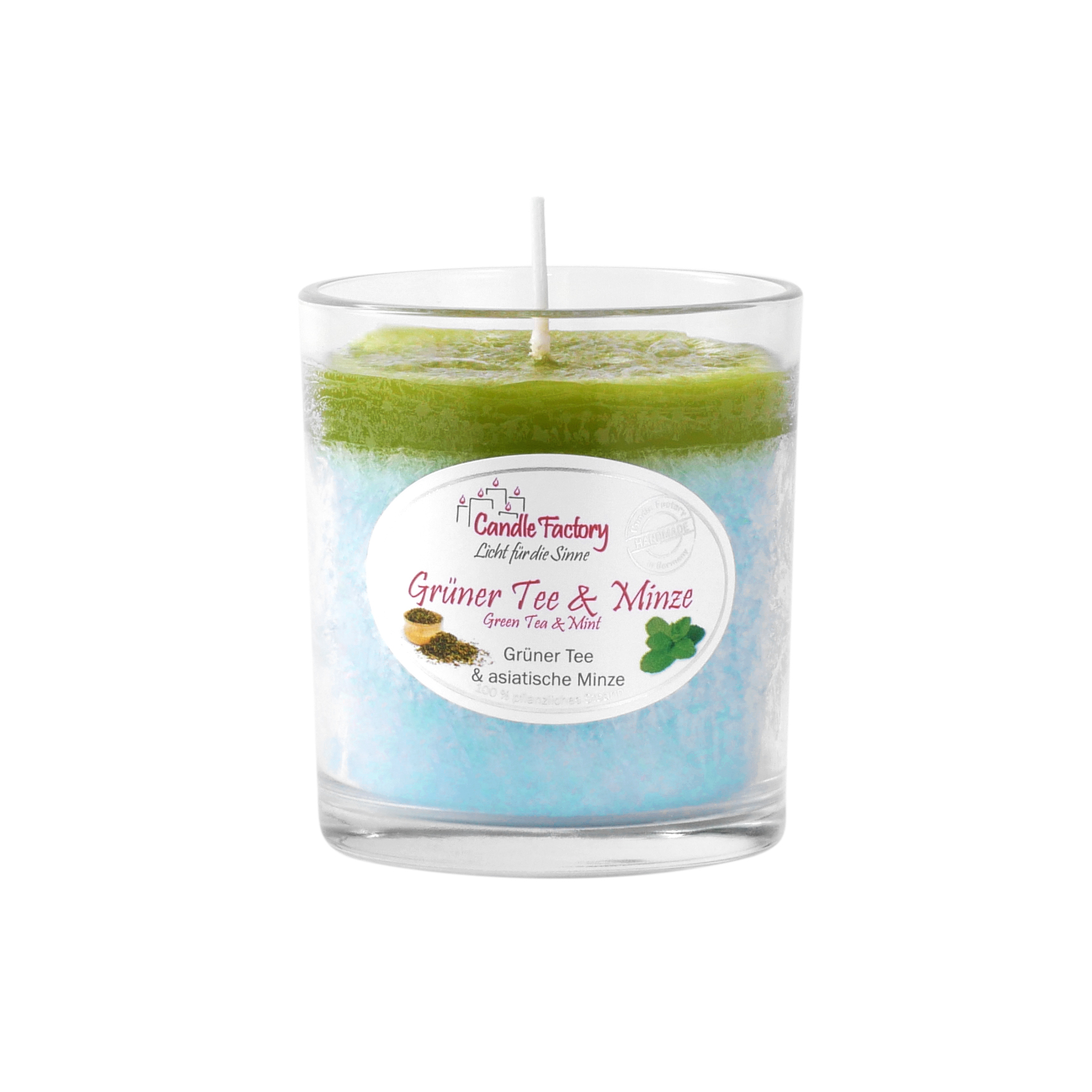 Candle Factory Party Light Kerze Grüner Tee & Minze Duftkerze 201129