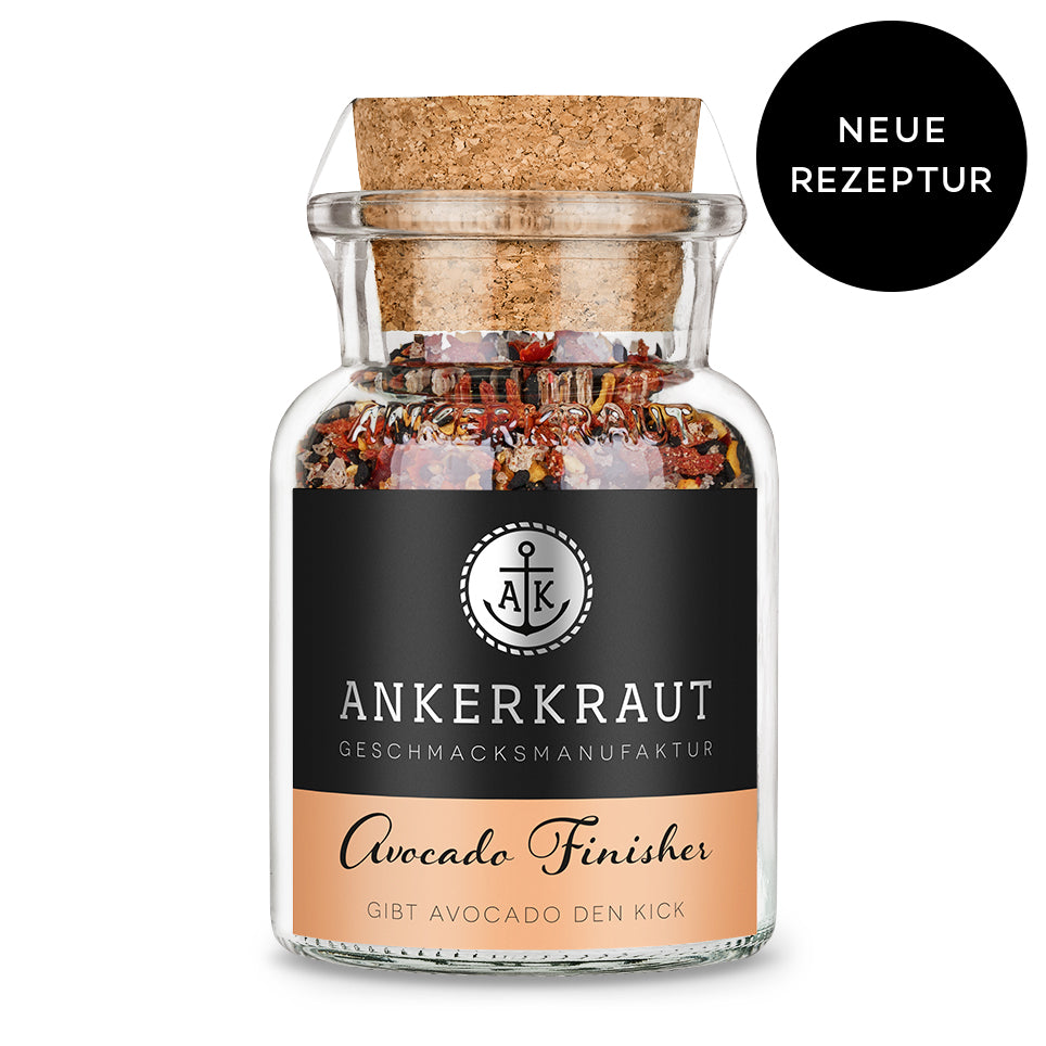 Ankerkraut Avocado Finisher Gewürzzubereitung Gewürzmischung im Korkenglas 80 g