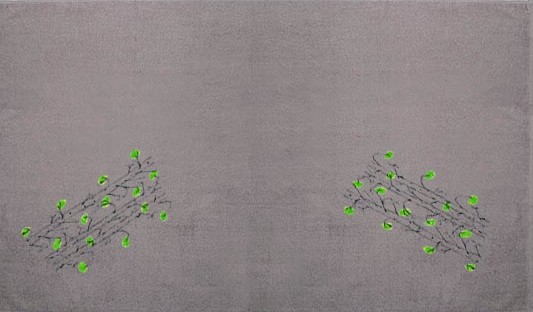 Pikkupuoti Oy Saunatuch Birke Grau finnisches Saunahandtuch aus 100% Baumwolle 100x150cm