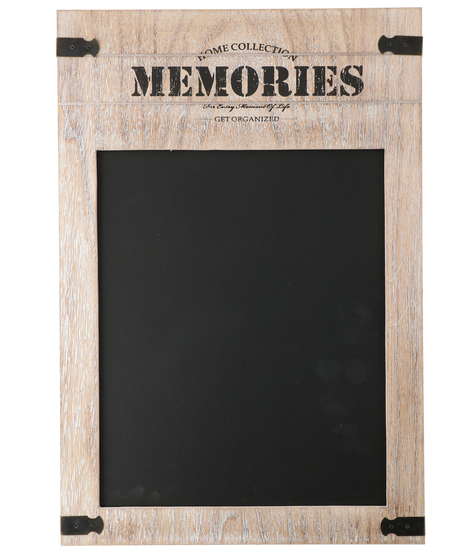 Memoboard Blackboard 50 x 34 cm Holzboard Pinnwand Notiztafel Kreidetafel