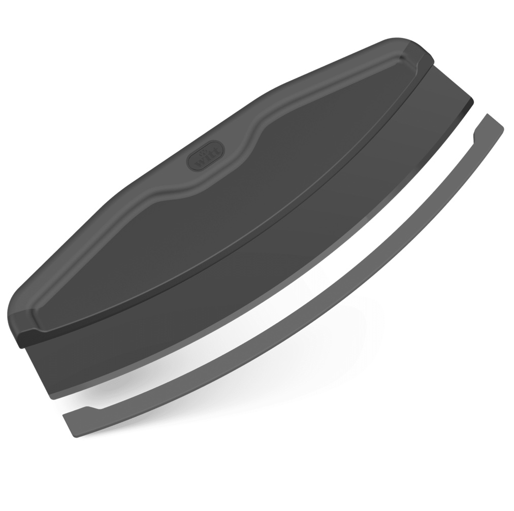 Witt Pizza-Schneider Rocker Blade Pizzamesser Black Edition 48651031
