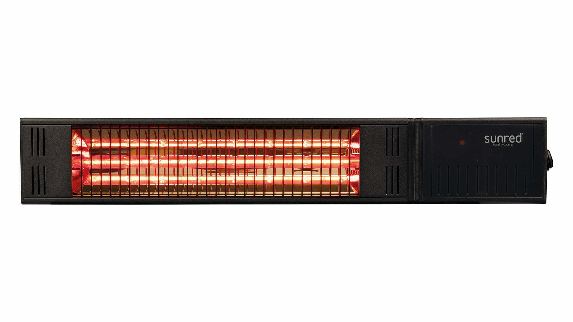 SUNRED® Wand-Infrarot-Heizstrahler Heater Sun Ultra Wall Black 1500 Watt