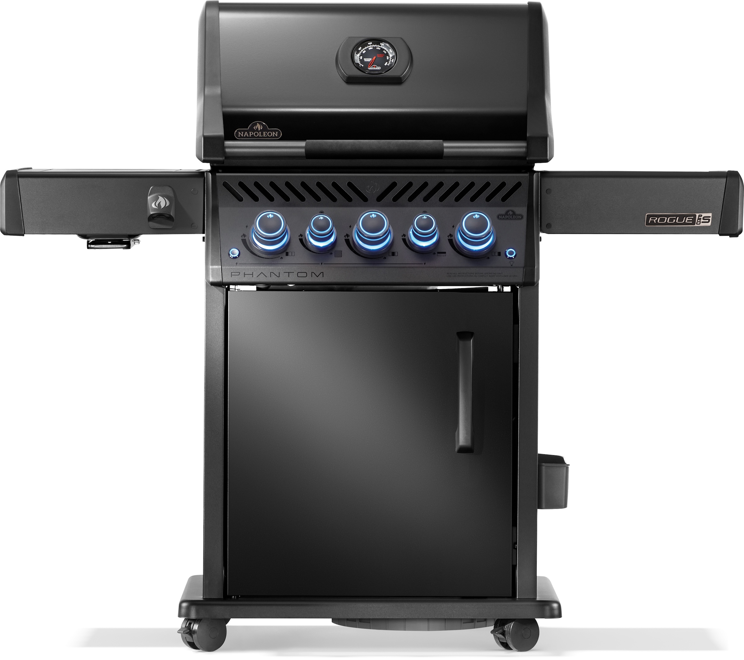 Napoleon Phantom Rogue PRO-S 425 Gasgrill mit SIZZLE ZONE & Heckbrenner RPS425RSIBPK-2-DE-PHM