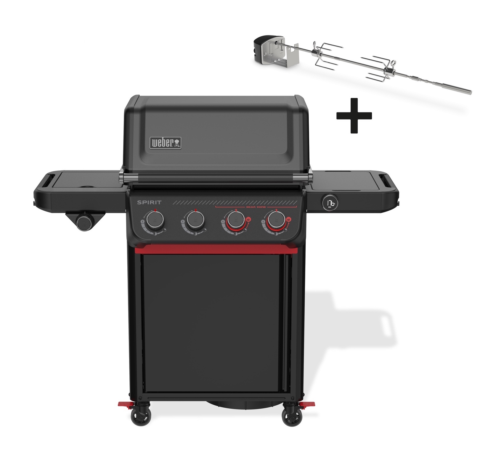 Weber Spirit EP-435R Gasgrill Stealth Edition (2025) inkl. Drehspieß 1501511