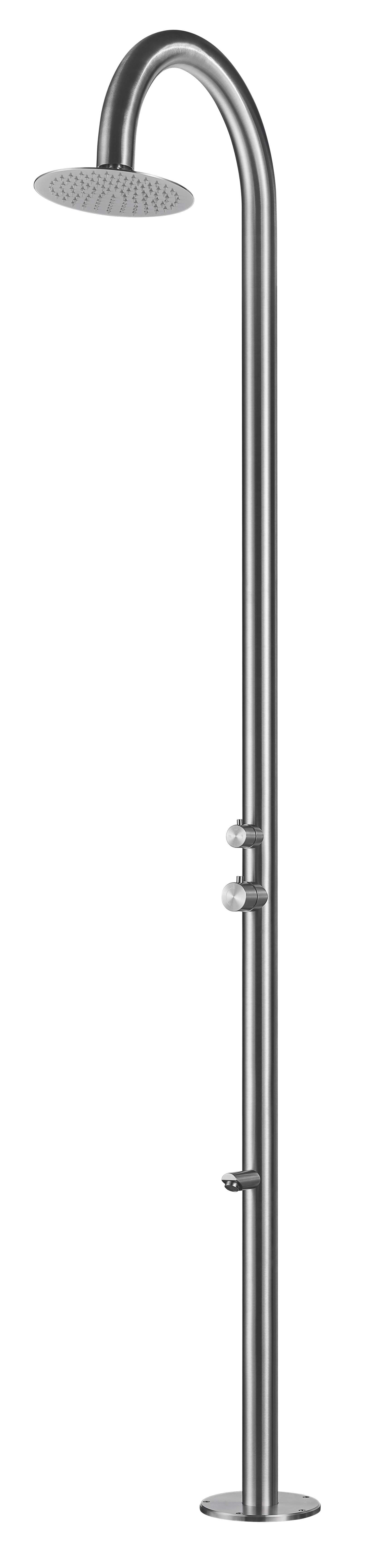 Eichenwald Ideal Außendusche Norderney Pooldusche Gartendusche Edelstahl V2A 706595