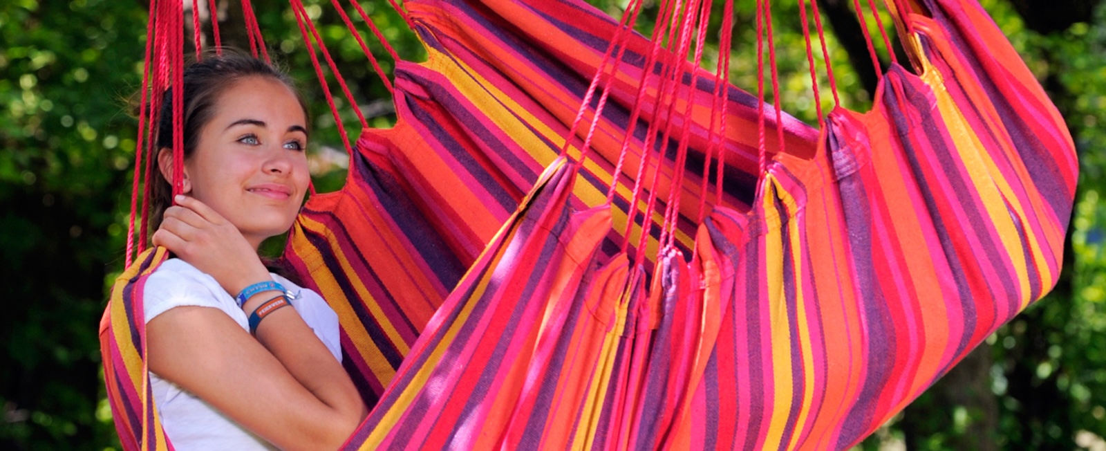 Amazonas Relax Hängesessel Hängestuhl ohne Gestell 130x100 cm in mehreren Farben