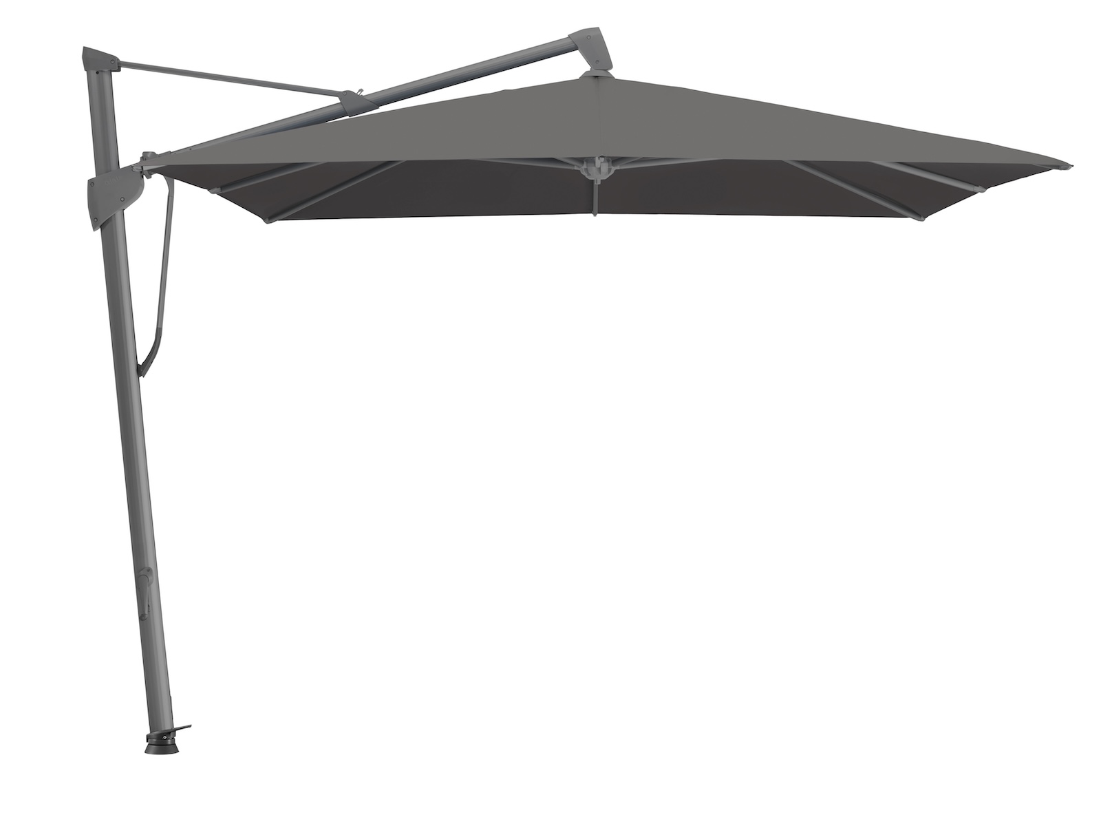 GLATZ Ampelschirm SOMBRANO® S+ quadratisch 300 x 300 cm Freiarmschirm in 26 Farben wählbar