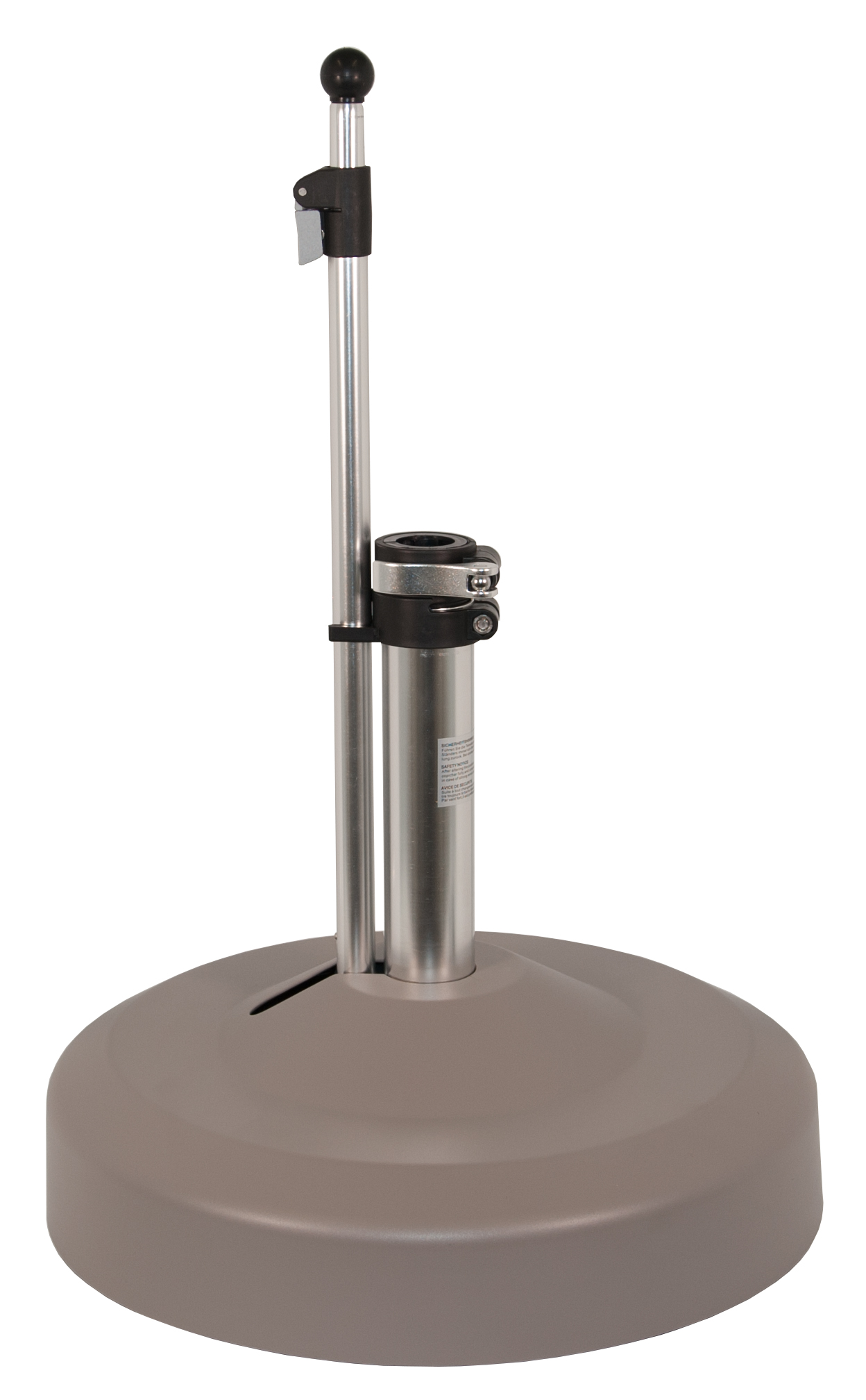 Liro Schirmständer Mini 35 K graphit mit Schnellspannung Ø 50 cm 35K-50-03