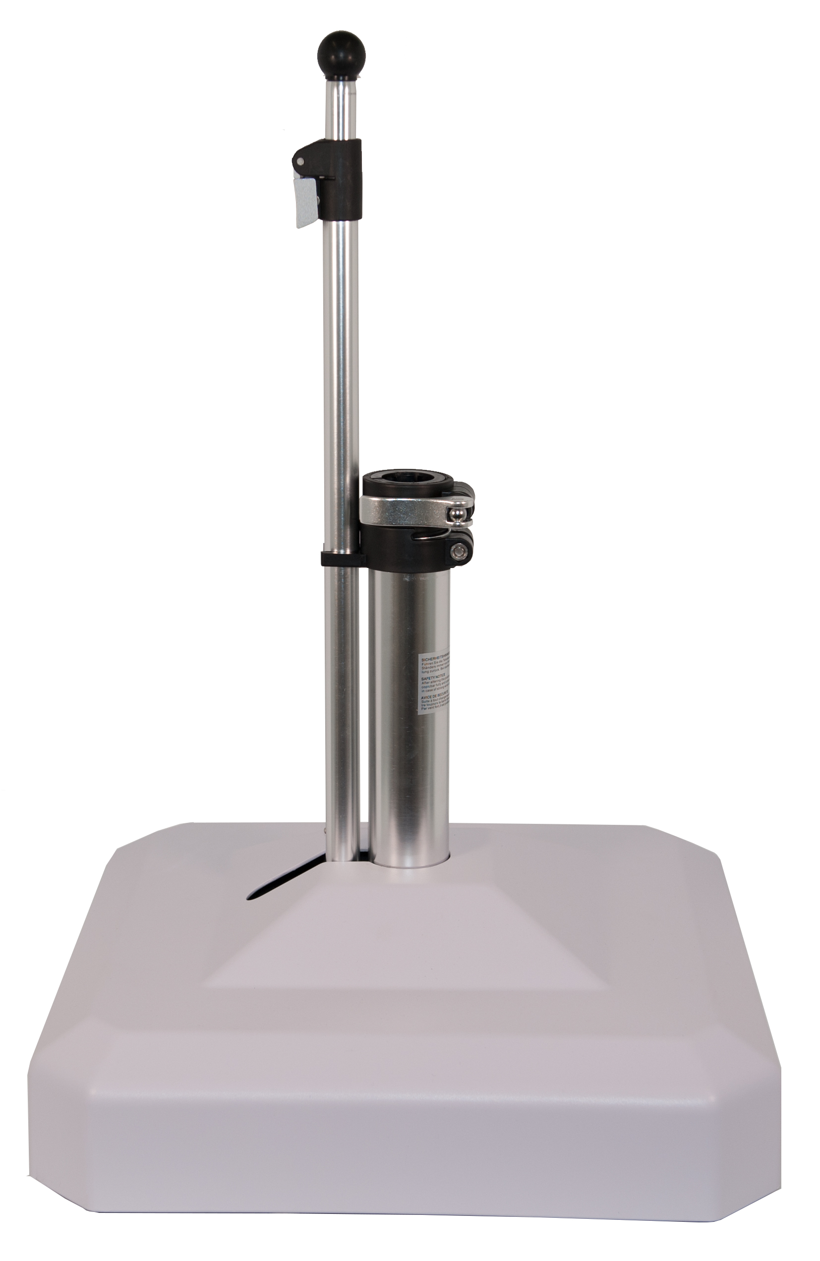 Liro Schirmständer LIRO Mini Plus 45 K mit Schnellspannung weiß 55 x 55 cm 45K-50-01