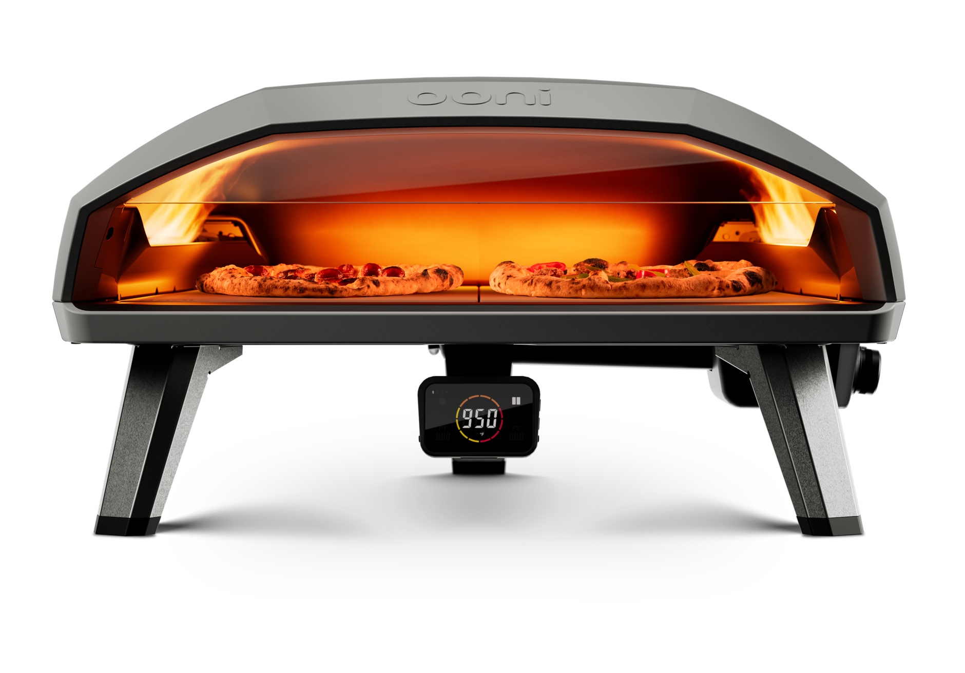 Ooni Koda 2 MAX Gas Pizzaofen 50 mBar Outdoor Pizzaofen mit 61 cm Koch- und Backfläche